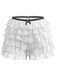 1950s Solid Lace Mini Shorts