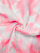 1930s Bow Organza Floral Spaghetti Straps Dress