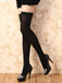 1950s Solid Color Thigh-High Socks