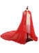 Black Halloween Vampire Bride Mesh Hooded Cape Cloak
