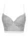 1970s Steampunk Rhinestone Studded Camisole