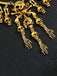 Gothic Skull Multi-layer Tassel Jewelry Set