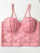1980s Pearl Solid Fishbone Camisole Corset