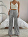 1970s Sequin Loose Flowy Wide-Leg Pants