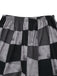 Black 1960s Floral Striped Two Piece Set 9
