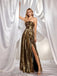 Gold 1930s Metallic Cross Halter Pleated Dress