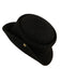 Vintage Hepburn Style Wool Flat-top Hat