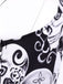 1950s Halloween Skull Sleeveless Swing Dress