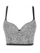 1970s Steampunk Rhinestone Studded Camisole