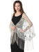 1920s Tassel Sequined Mesh Cape