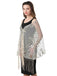 1920s Tassel Sequined Mesh Cape