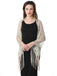 1920s Tassel Sequined Mesh Cape