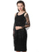 1920s Tassel Sequined Mesh Cape