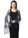 1920s Tassel Sequined Mesh Cape
