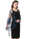1920s Tassel Sequined Mesh Cape