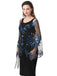 1920s Tassel Sequined Mesh Cape