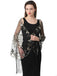 1920s Tassel Sequined Mesh Cape