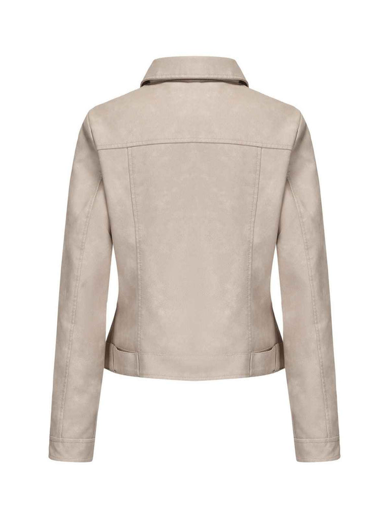 1960s Leather Multi-Zip Moto Jacket