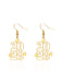 2026 Hollow-Out Alloy Drop Earrings