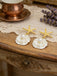Gold Starfish Shell Pearl Drop Earrings