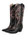 Vintage Embroidered Western Cowboy Boots