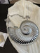 Metallic Seashell Clutch Chain Bag