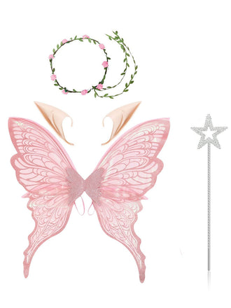 Halloween Magical Fairy Wings Costume Set