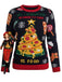 1940s Led Light-Up Jacquard Christmas Sweater