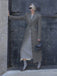 1930s Solid Lapel Button Wool Coat