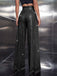 1970s Sequin Loose Flowy Wide-Leg Pants