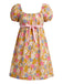 [Pre-Sale] Apricot 1950s Swing Vintage Dress, vintage dress, retro fashion, rockabilly, pin-up fashion - perfect for women who love vintage and retro fashion