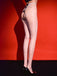 Aurora Polka Dot Bow Crotchless Tights - vintage fashion, retro style