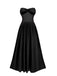 1950s Strapless Halter Neck Dress