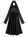 1950s Strapless Halter Neck Dress