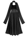 1950s Strapless Halter Neck Dress