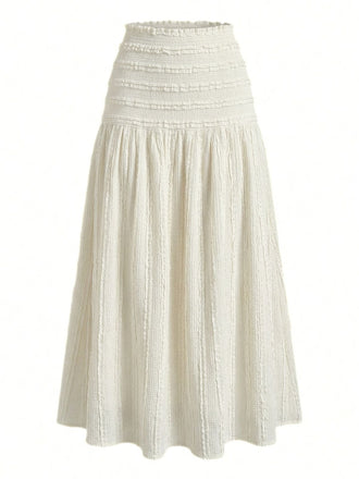 Beige 1950s Swing Skirts