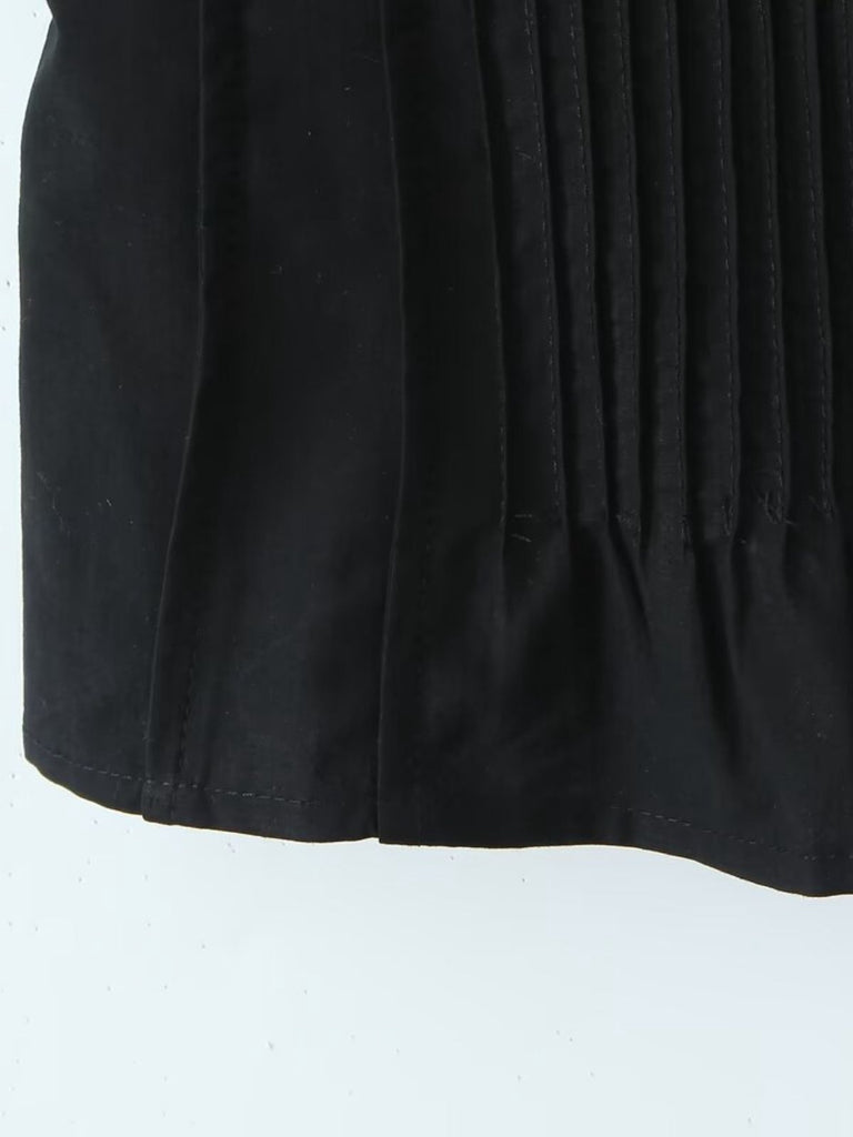 Black skirt on a white background