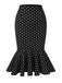 1930s Polka Dots Fishtail Skirt | 1930s | vintage skirt, retro style