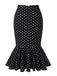 1930s Polka Dots Fishtail Skirt | 1930s | vintage skirt, retro style