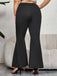 Black 1930s Solid Flare Pants — vintage elegance for the modern woman