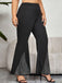 Black 1930s Solid Flare Pants — vintage elegance for the modern woman