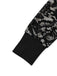 Black 1930s V-Neck Floral Lace Fishtail Dress - vintage dress, retro fashion, classic black