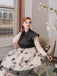 Black 1950s Butterfly Patchwork Vintage Dress — vintage elegance for the modern woman