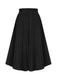 Black 1950s Elegant Pleated Skirt, vintage skirt, retro style - perfect for women who love vintage and retro fashion