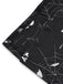 Black 1950s Halloween Print Slit Midi Dress - vintage dress, retro fashion, rockabilly