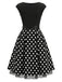 [Pre-Sale] Black 1950s Mesh Vintage Classic Dress 5