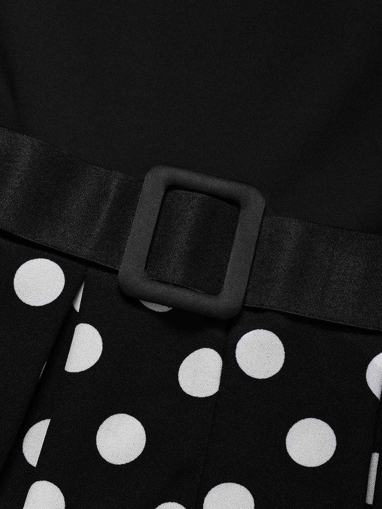 [Pre-Sale] Black 1950s Mesh Vintage Classic Dress 7