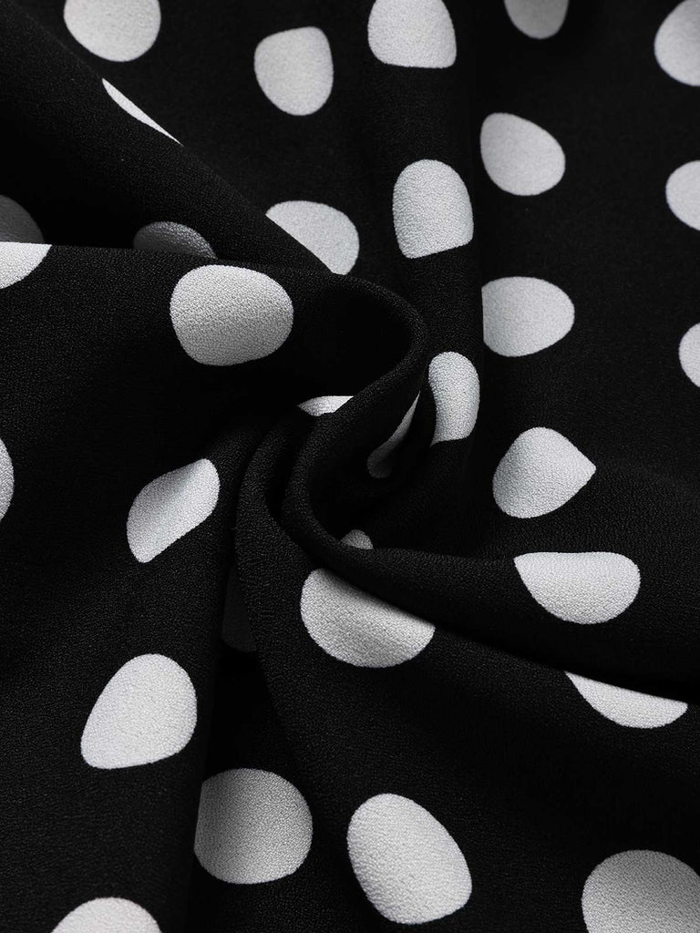 [Pre-Sale] Black 1950s Mesh Vintage Classic Dress 6