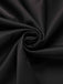 Black 1950s Solid Elastic Waist Pleated Skirt — vintage elegance for the modern woman