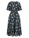 Blue 1960s Vintage Classic Dress 2